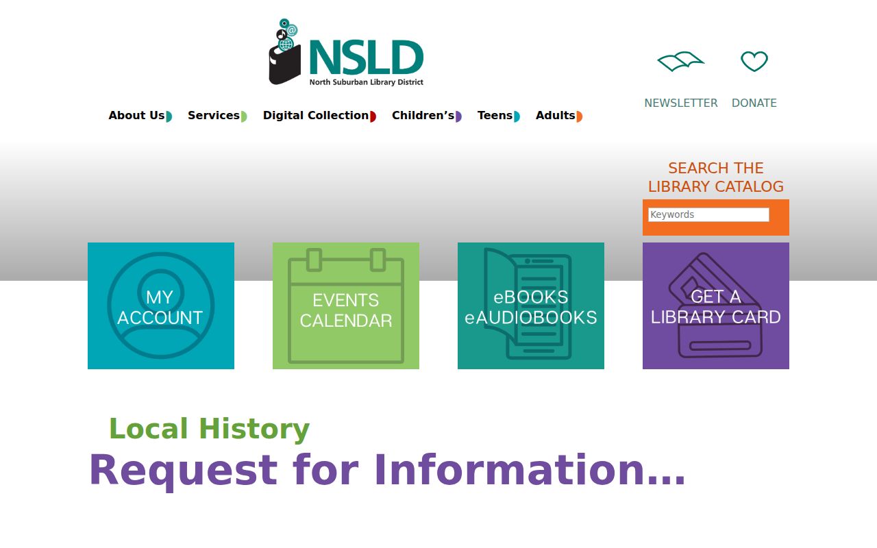 North Suburban Library local history request for Machesney Park directory research